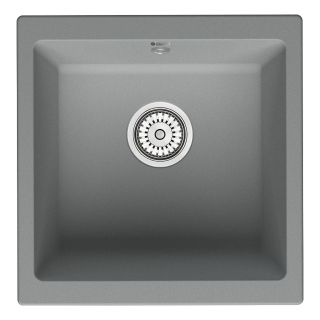 Мойка кухонная Point Бату PN3008AL 45 см серый